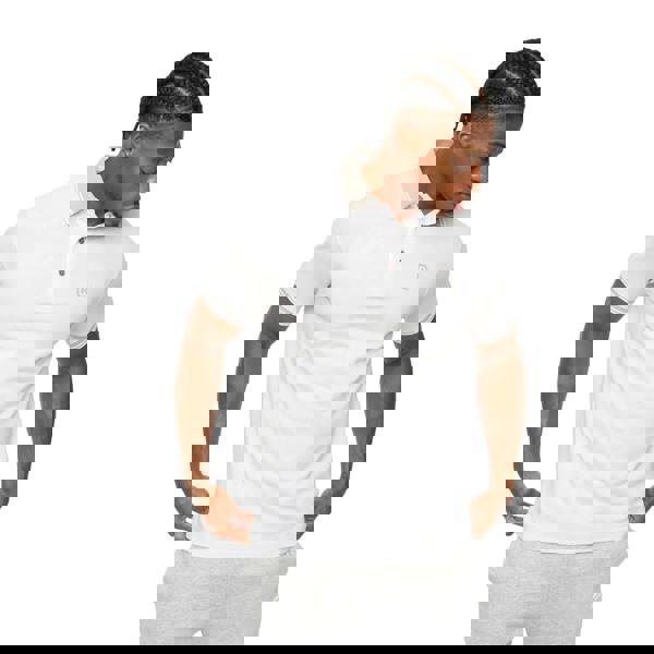 Crosshatch Mens Preece Polo Shirt - White - 