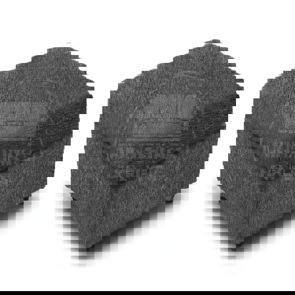 Byron Dundee Chenille Fabric Footstool