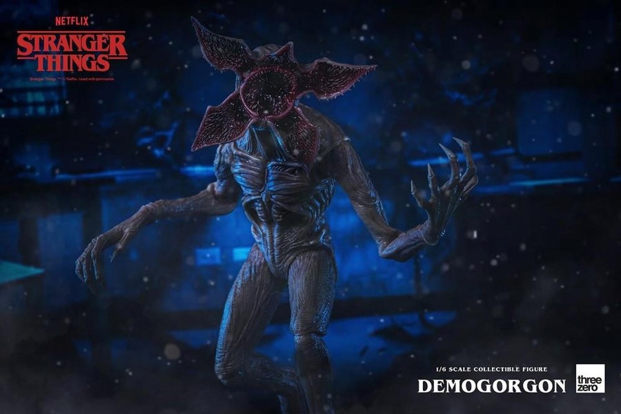 Threezero Demogorgon Stranger Things Articulated Figure 1:6 Scale Threezero 3Z02630W0