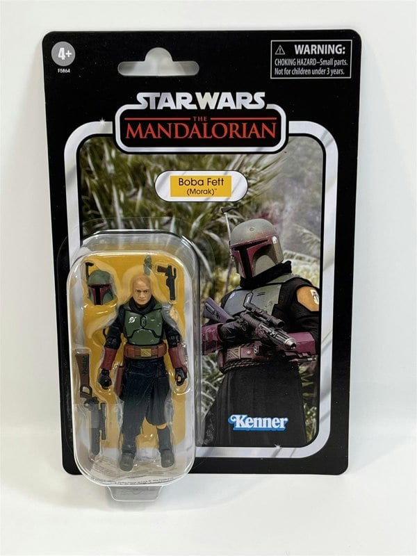 boba fett morak the mandalorian star wars 3.75 inch figure hasbro f5864