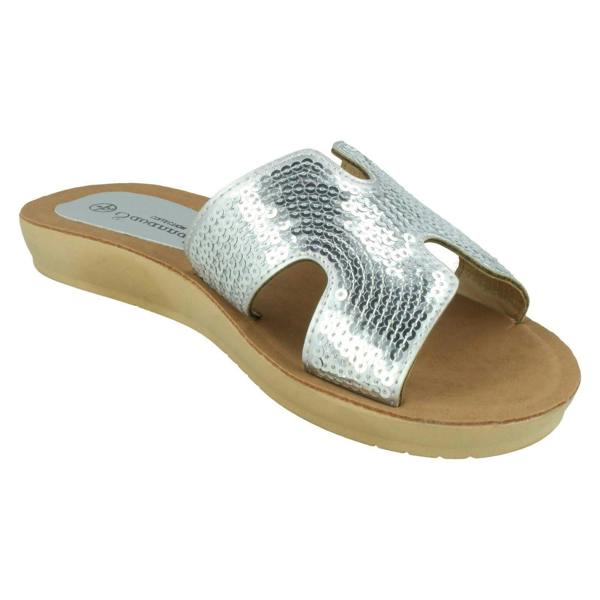 Savannah Ladies Savannah Sequin Mules F00354