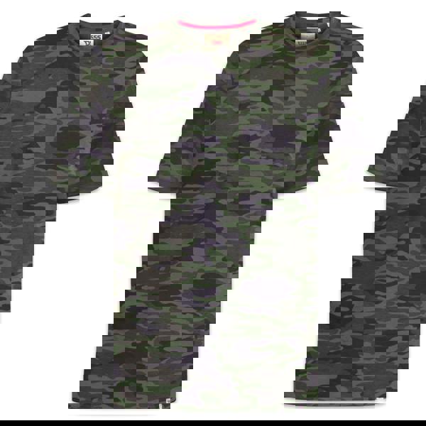 Duke Mens D555 Gaston Camouflage Kingsize T-Shirt - Jungle - 