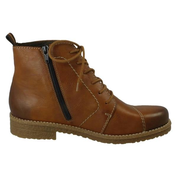 Rieker Ladies Rieker Fleece Lined Ankle Boots 73501