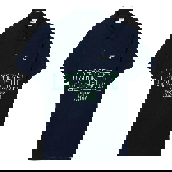 Lacoste Mens Pique Classic Polo Shirt - Blue