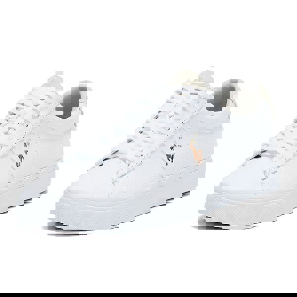 Ralph Lauren - Sayer Canvas Trainers - White