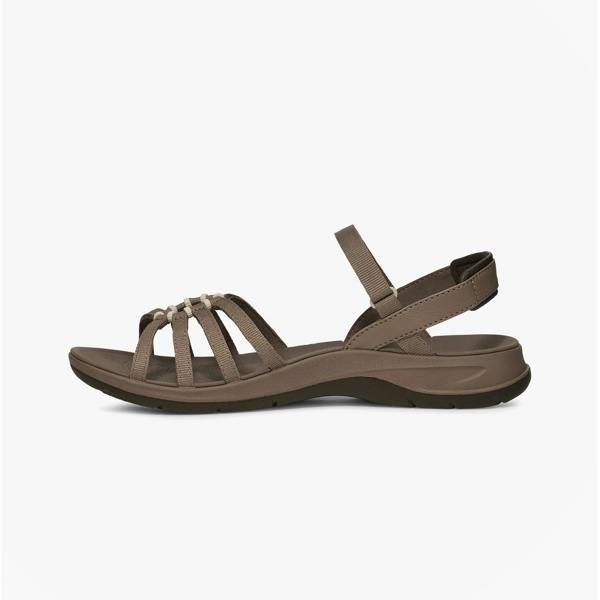 Teva TIRRATRAVELER Cross Strap Sandals   in  Brown
