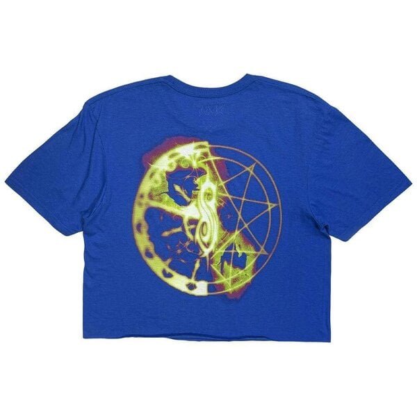 Slipknot Flames Tribal S Logo Crop Top