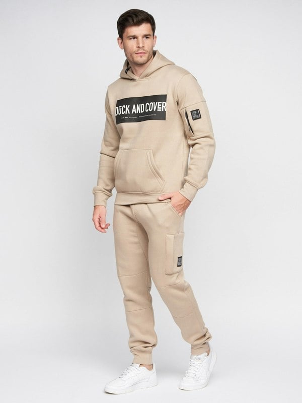 Duck and Cover Milgate Joggers Stone