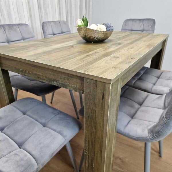 Kosy Koala Dining Table Set with 6 Chairs Dining Room and Kitchen table set of 6