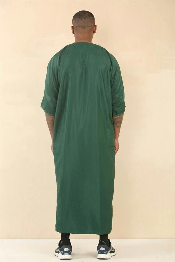 Infinity Leather Men's Moroccan Thobe Djellaba Jubba Robe Eid