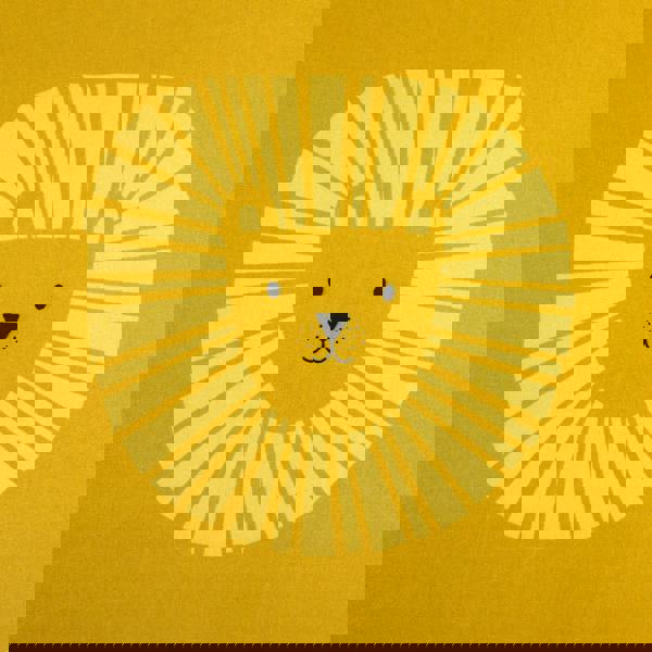 Smart Living Luxury Super Soft Lion Reversible Duvet Set & Pillowcases - Ochre