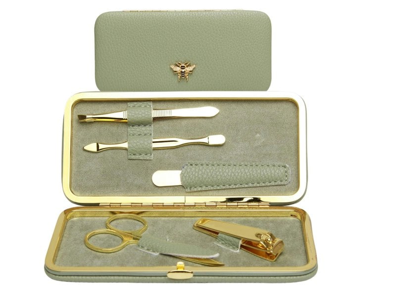 Alice Wheeler Bee 5-Piece Stainless Steel Manicure Set