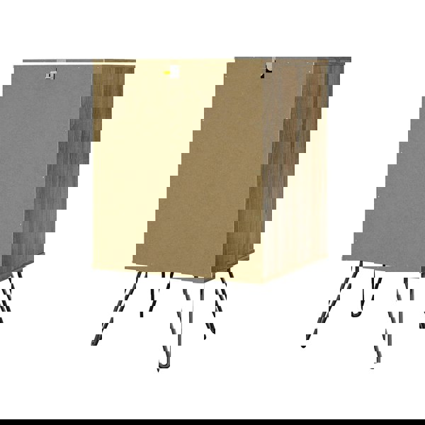 Dorel Home Concord Beverage Storage Stand Brown Oak