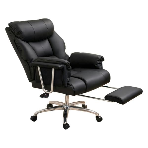 Levede Heavy Duty Executive Office Chair Leather with Pocket Spring Seat No Sagging