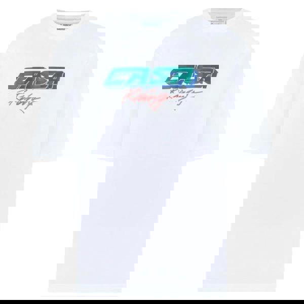 Casablanca 3D Printed Oversized Tee Casa Racing White T-Shirt