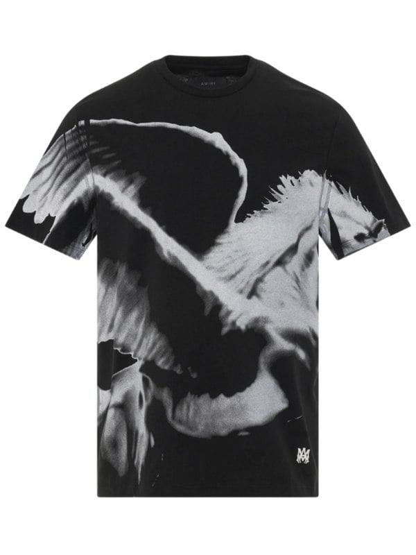 AMIRI OVER PEGASUS TEE BLACK