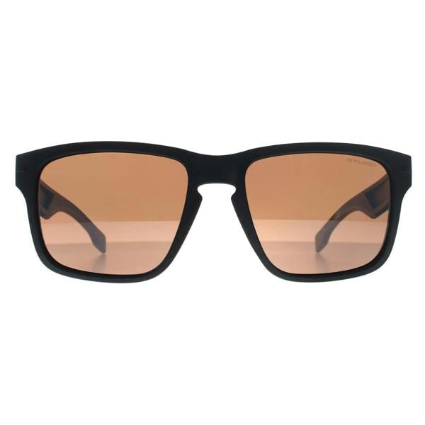 Hugo Boss Sunglasses BOSS 1497/S 087 6A Matte Black Brown Polarized