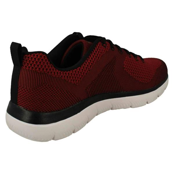 Skechers Mens Skechers Lace Up Casual Trainers Brisbane 232057
