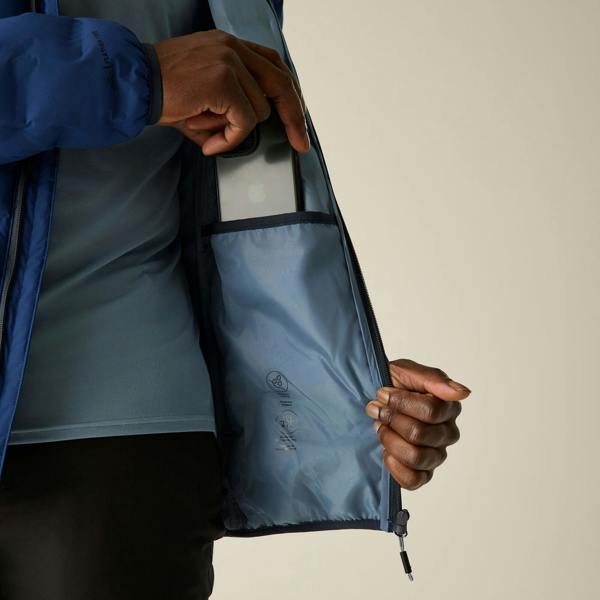 Regatta Mens Astrel Padded Jacket - Aviator Blue - 