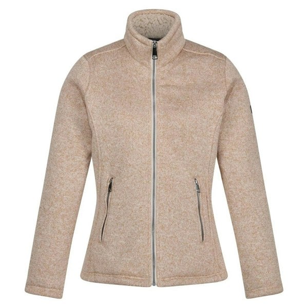 Regatta Women's Razia II Full Zip Fleece Jacket - Light Vanilla/Moccasin