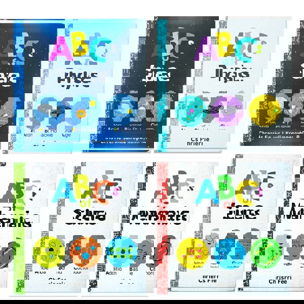 Baby University Abc's Board Book Set: Four Alphabet Board Books for Toddlers (Baby University Board Book Sets)