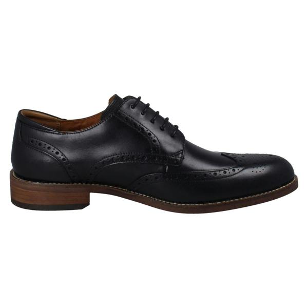 Clarks Mens Clarks Smart Formal Brogue Lace Up Shoes CraftRemi Tip