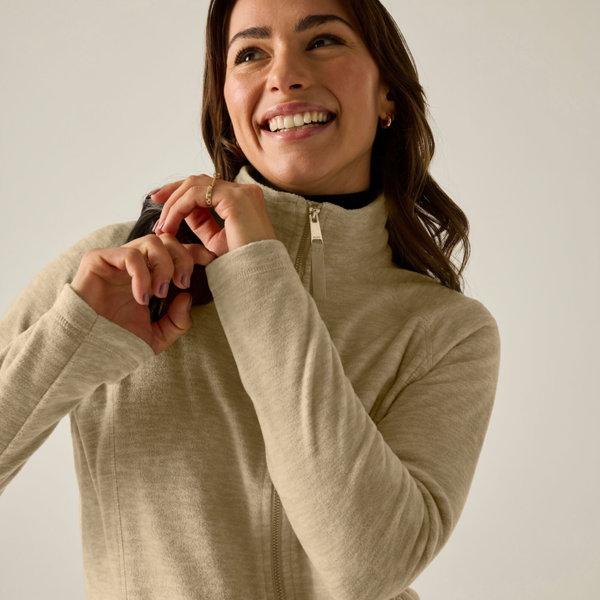 Regatta Womens Mayse Full Zip Fleece Jacket - Barleycorn