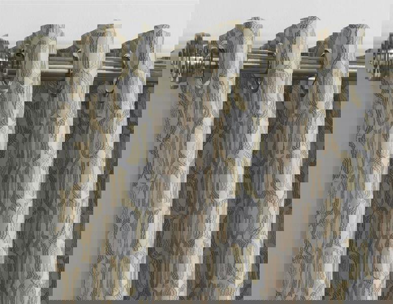 Luxury Living Cam Room Darkening Ring top Curtains