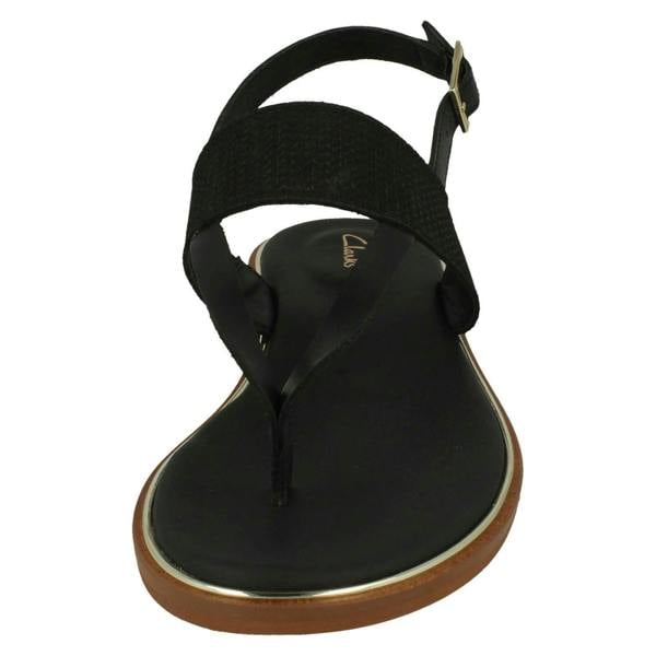 Clarks Ladies Clarks Stylish Toe Post Sandals Ellis Opal