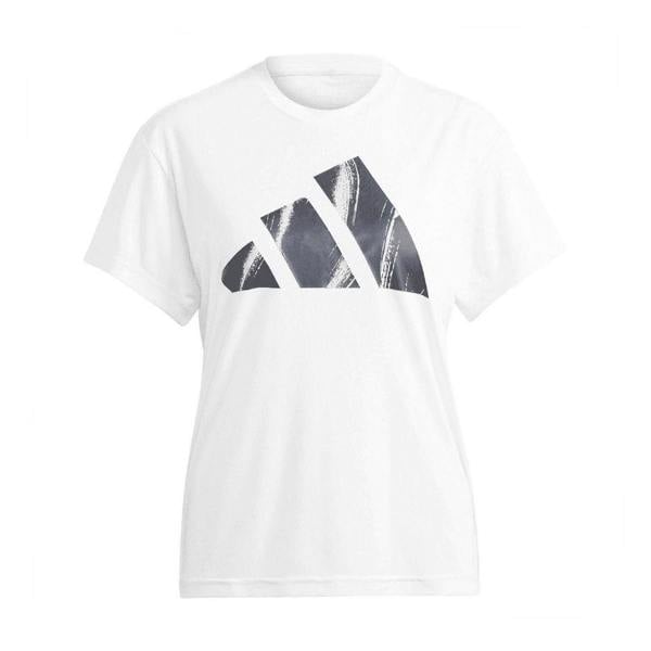 Adidas Womens/Ladies Run It Love Logo T-Shirt - White - 
