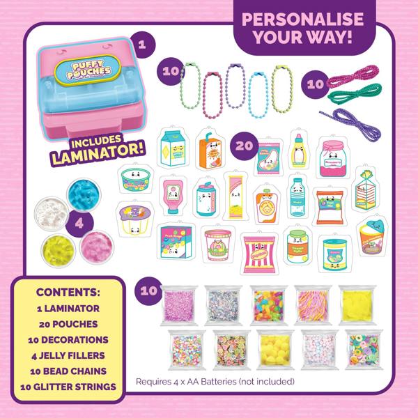 Puffy Pouches Deluxe Set - Supermarket