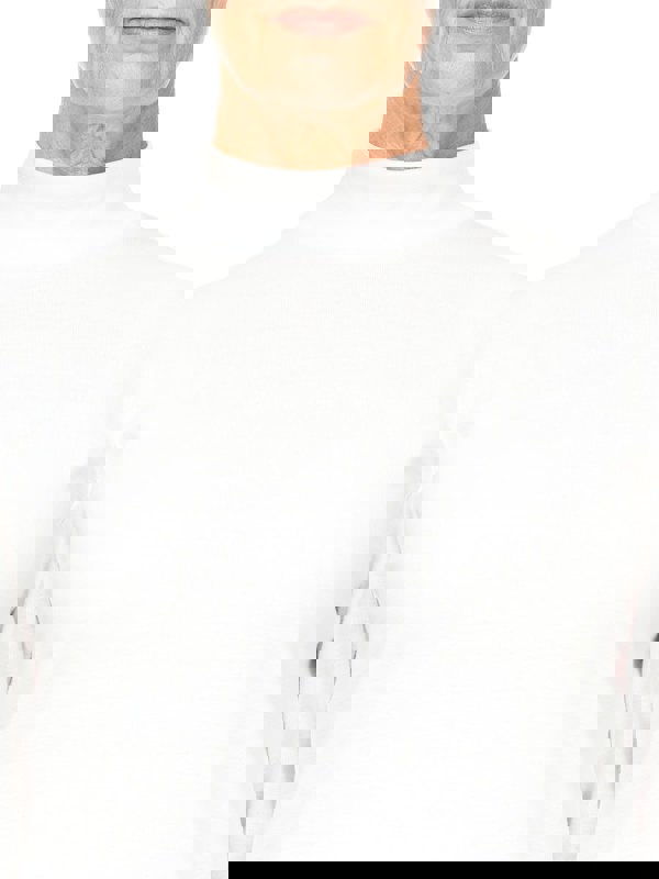 PennyPlain High Neck Top - White