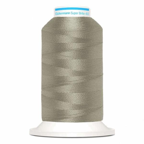 Gutermann Super Brite Polyester 40 Embroidery Thread 1000m Polyester Thread Suitable For Embroidery
