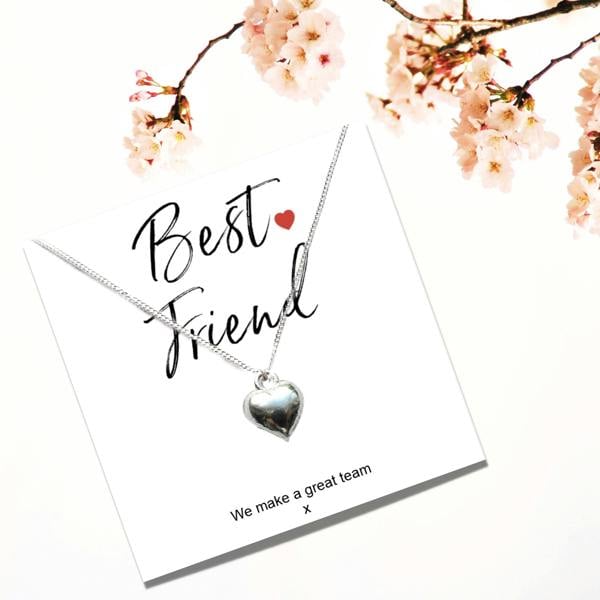 Aye Do Gifts Best Friend Necklace & Card Gift | Sister, Mum