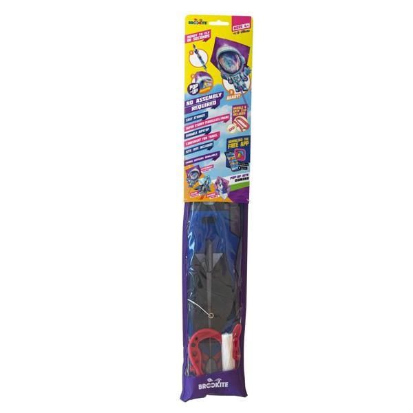 Brookite Plane Pop Up Shaped Kite