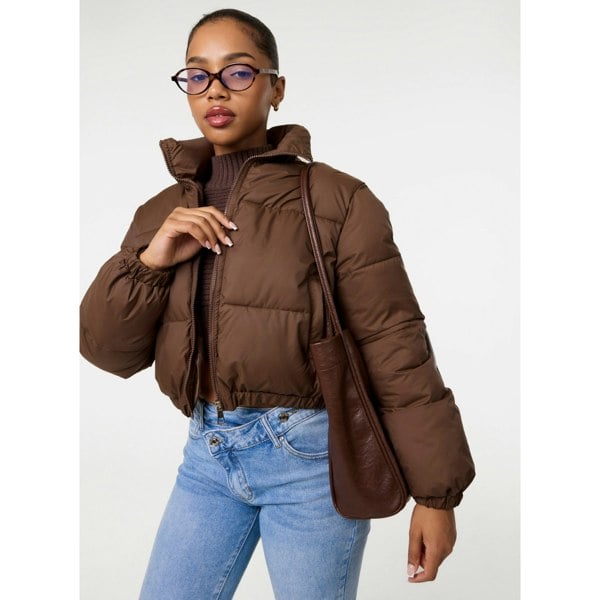 Pink Vanilla Puffer Jacket