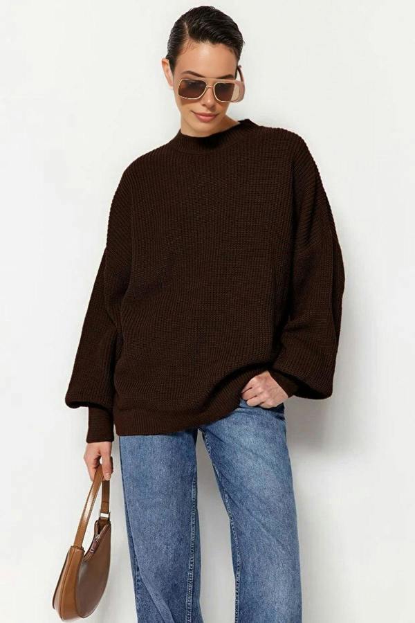 WOVCOR Basic Knit Sweater