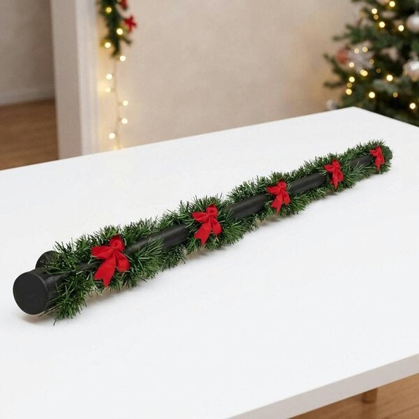 Garden Greatness Sparkling Christmas Tinsel with Bow