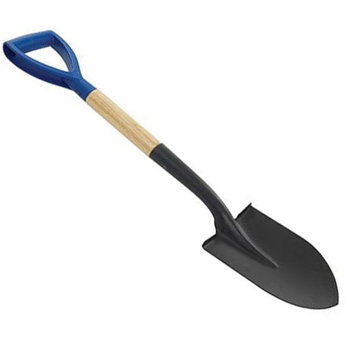 700mm Round Head Micro Shovel MYD Handle Digging Dig Scoop Garden/Land Spade - LoopsDirect