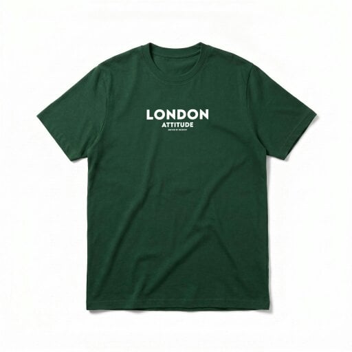London Attitude Original Creators Oversized Heavyweight Streetwear Graphic T-Shirt