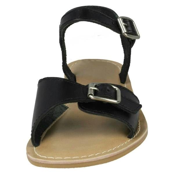 Leather Collection Ladies Leather Collection Ankle Strap Sandals