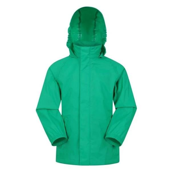 Mountain Warehouse Childrens/Kids Pakka II Waterproof Jacket - Green - 