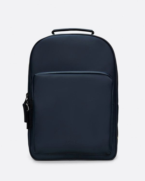 Rains Book Daypack Large - 47 Navy - CHO - Designer Unisex Bags
