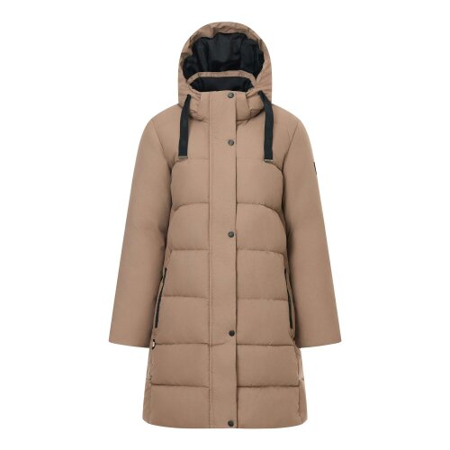 Regatta Womens Eryn Padded Jacket - Mocha/Black - Mocha/Black - 100% Mixed
