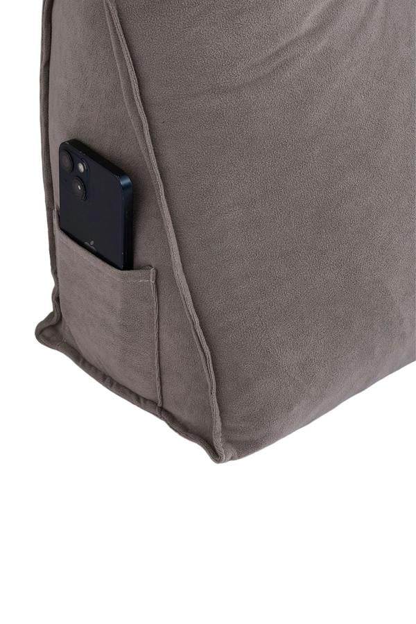 Living and Home Washable Wedge Headboard Pillow with Side Pocketed