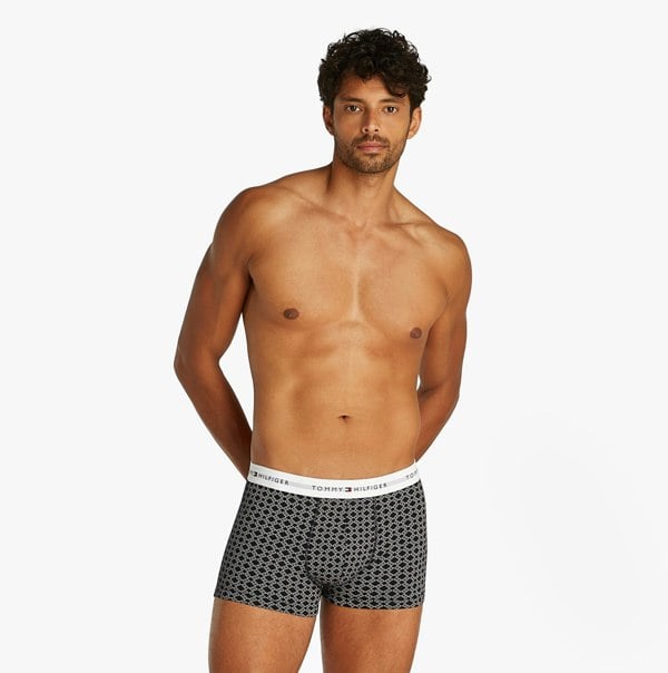 Tommy Hilfiger 3 Pack Mens Trunks Multicoloured