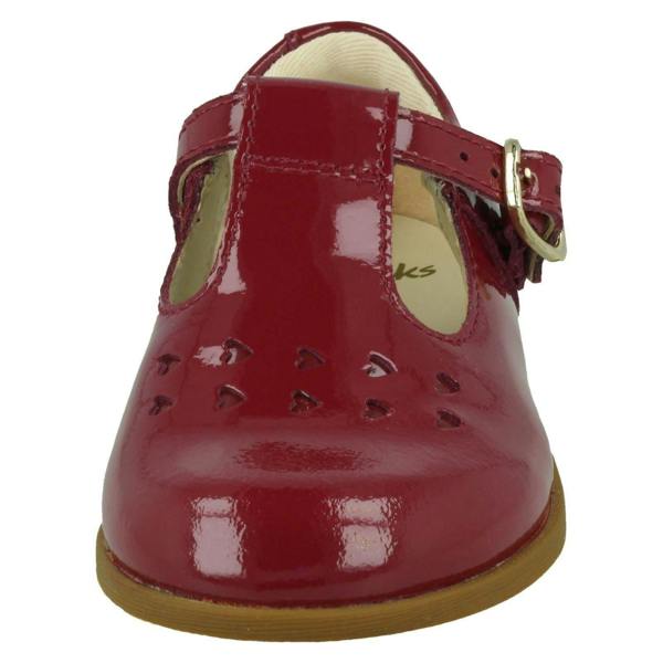 Clarks Girls Clarks Patent Leather Formal Shoes - Drew Play