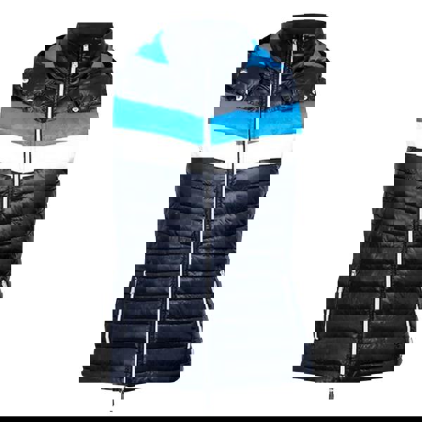 Coldstream Womens/Ladies Southdean Quilted Gilet - Navy/White/Blue