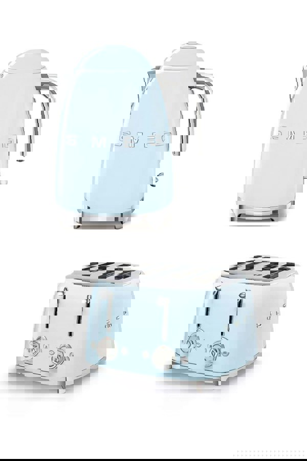 Smeg Bundle Set TSF03 4-Slice Toaster & KLF03 Kettle Bundle Set
