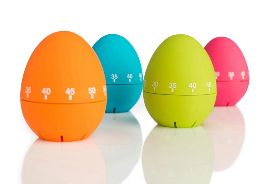 Essentials by Premier Kelso 4 Assorted Egg Shape Timers